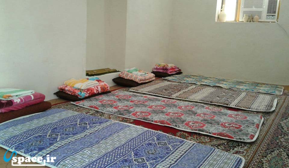 نمای داخی اتاق اقامتگاه بوم گردی چاهکوه - قشم - روستای چاهو شرقی